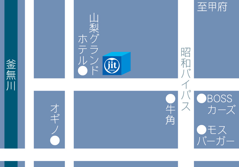 田富ホール MAP