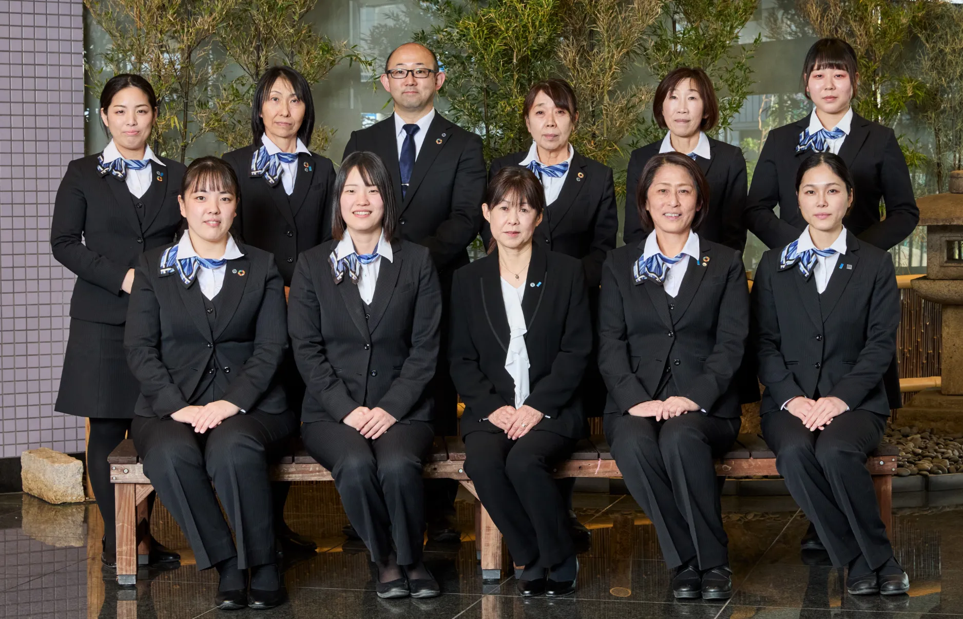 株式会社ジットセレモニーの職員の集合写真